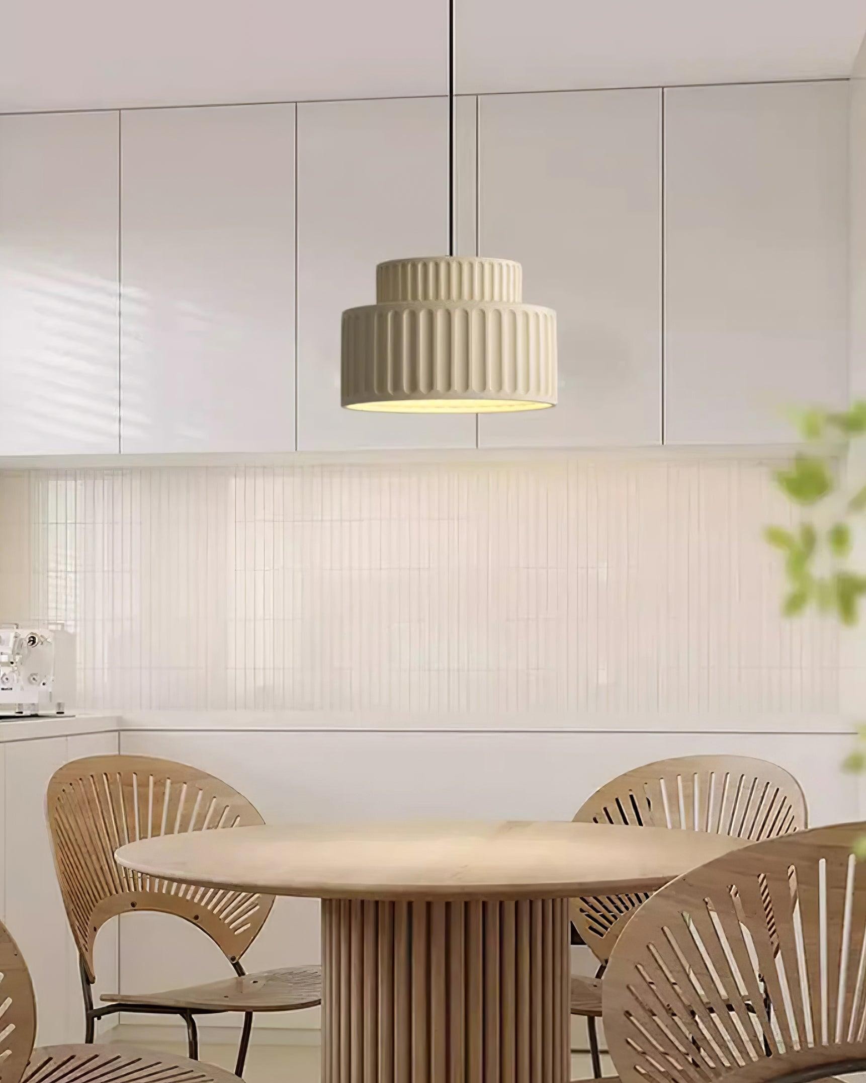 Nordic Resin Column Pendant Lamp M149