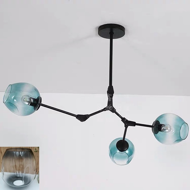 Branching Bubble Chandelier