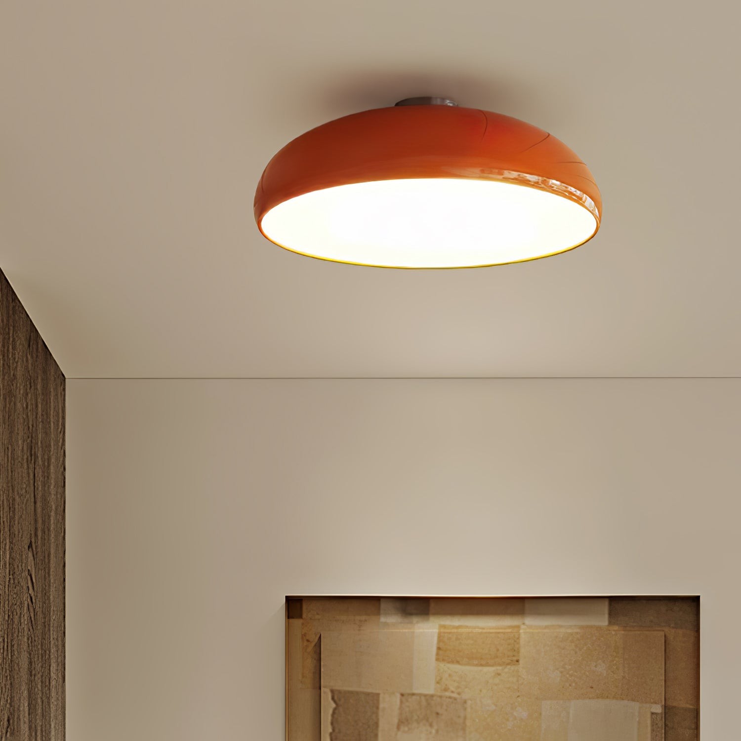 Space Orange Ceiling Lamp M430