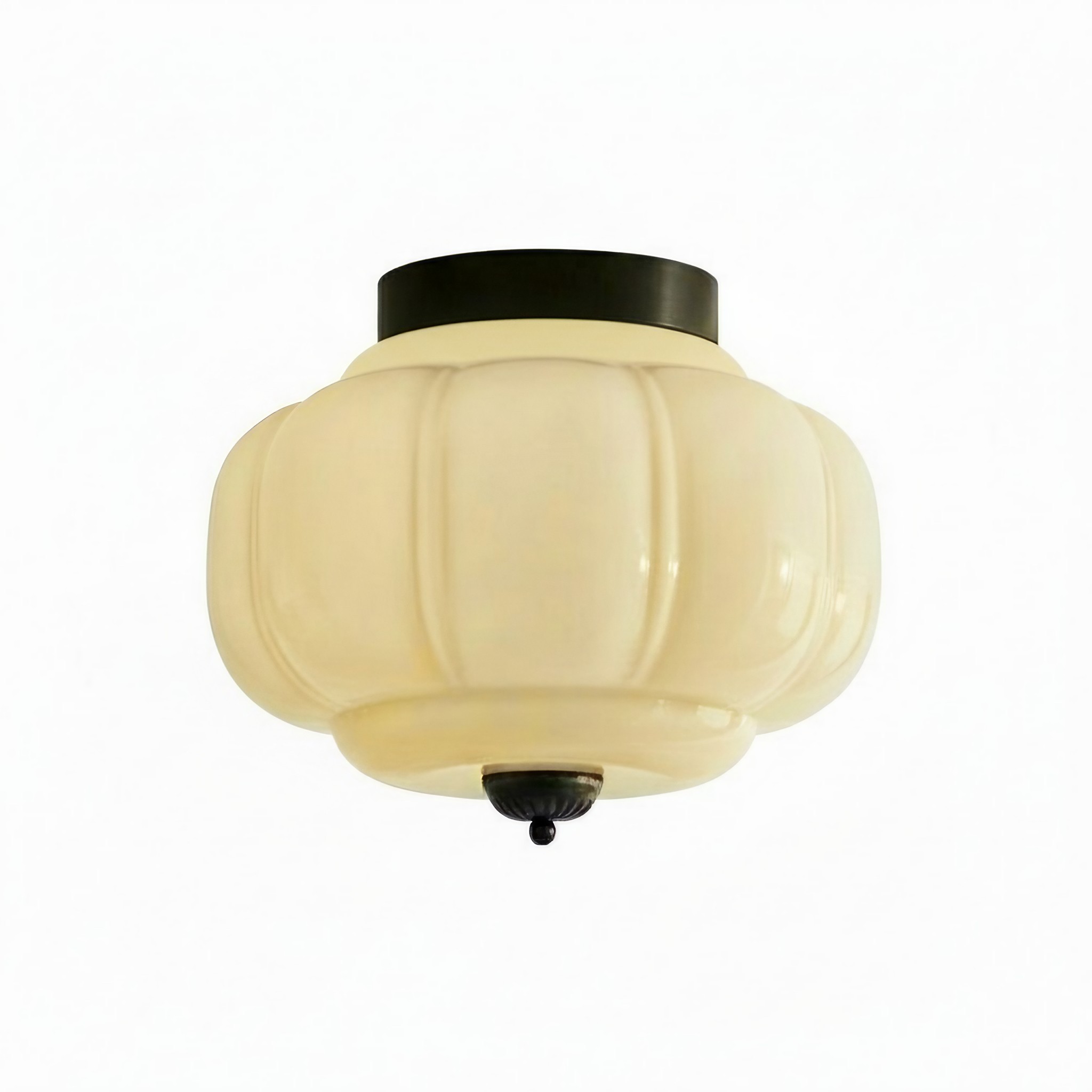 Eloise Ceiling Light - Elegant Retro Brass Ceiling Light for Living Room G55