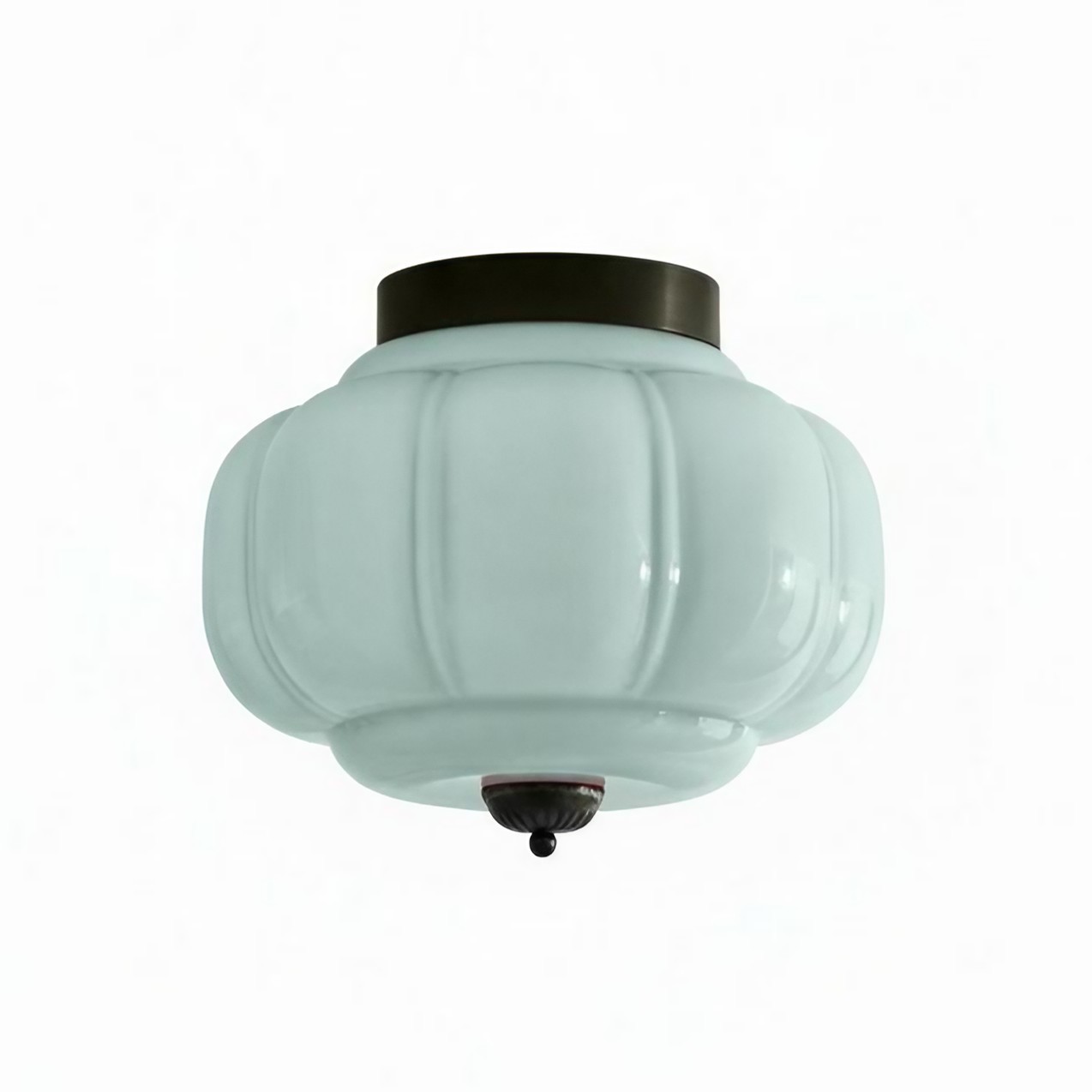 Eloise Ceiling Light - Elegant Retro Brass Ceiling Light for Living Room G55
