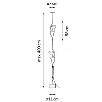 Fluxo Lamp-2 Lamps