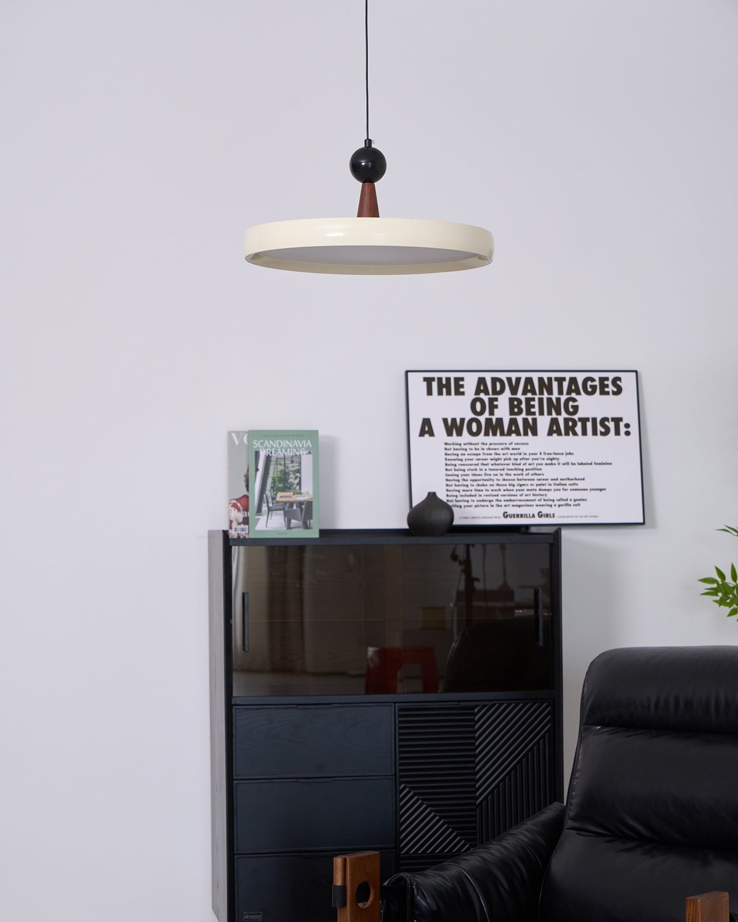 UFO Swing Arm Pendant Light P037