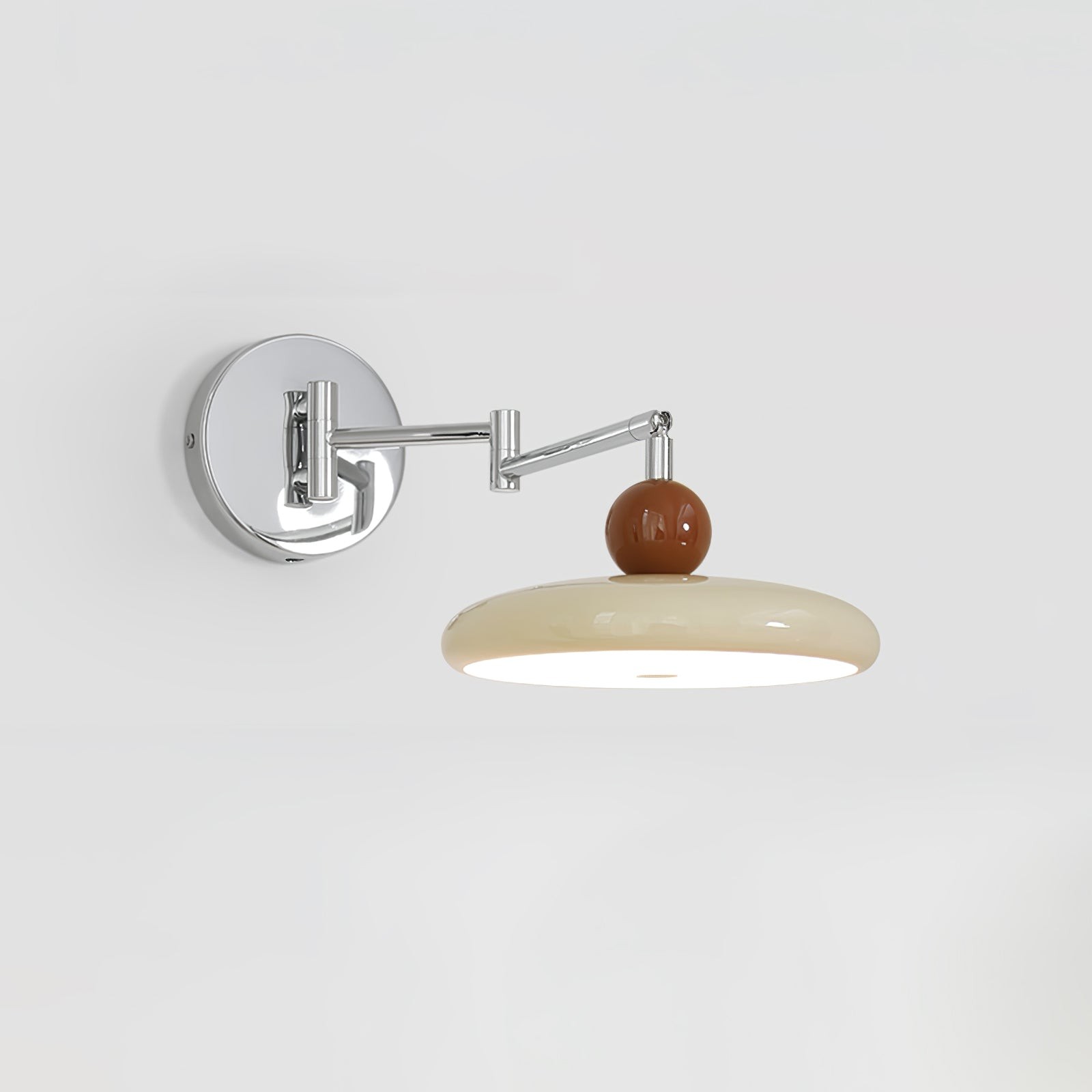 Minimalist French Creative Cream Style Rotatable Swing Arm Wall Lamp M355