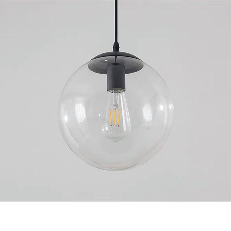 Glass Ball Pendant Light