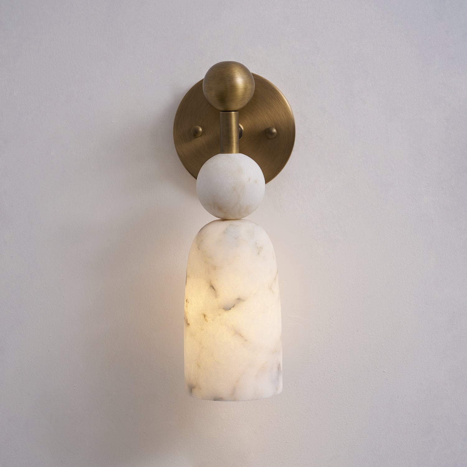 Flume Alabaster Wall Lamp T1989