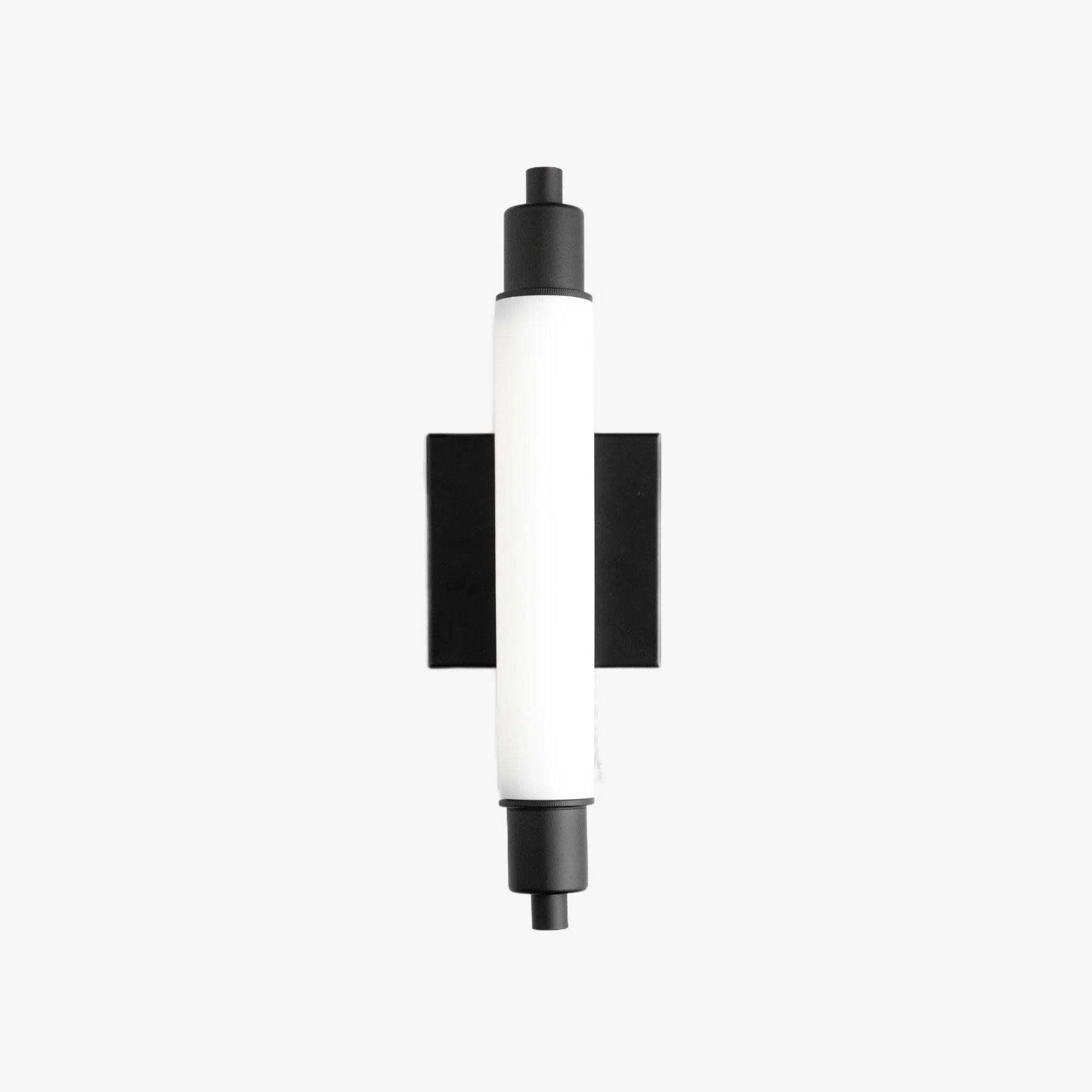 Ornato Luxe Modern Vanity Sconce - Art Deco Wall Light with Cylinder Shade T387