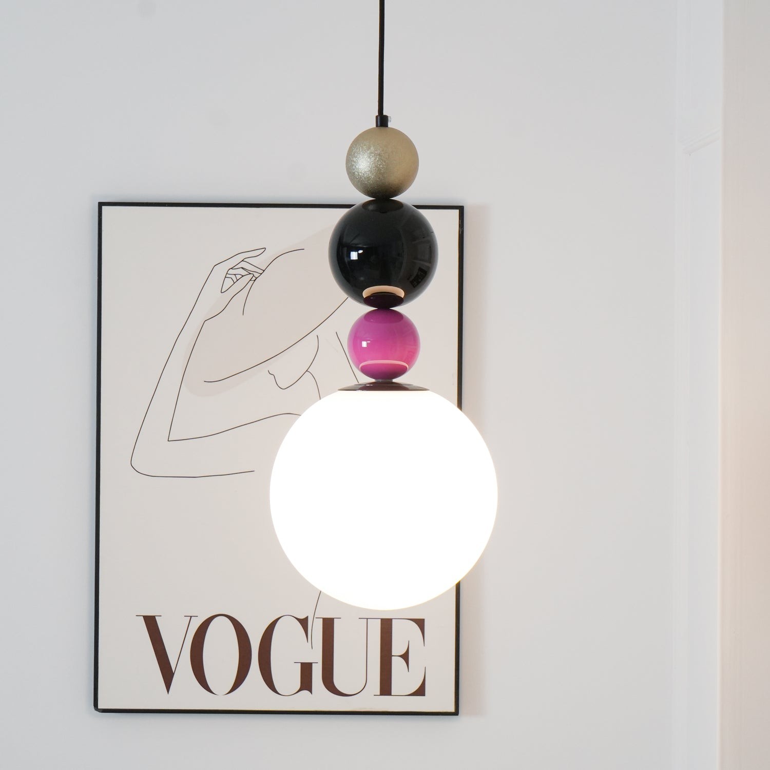Modern Gourd Ball Pendant Lamp M227