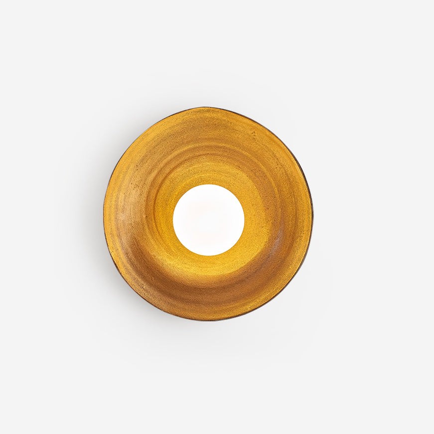 Retro Irregular Round Wall Lamp M103
