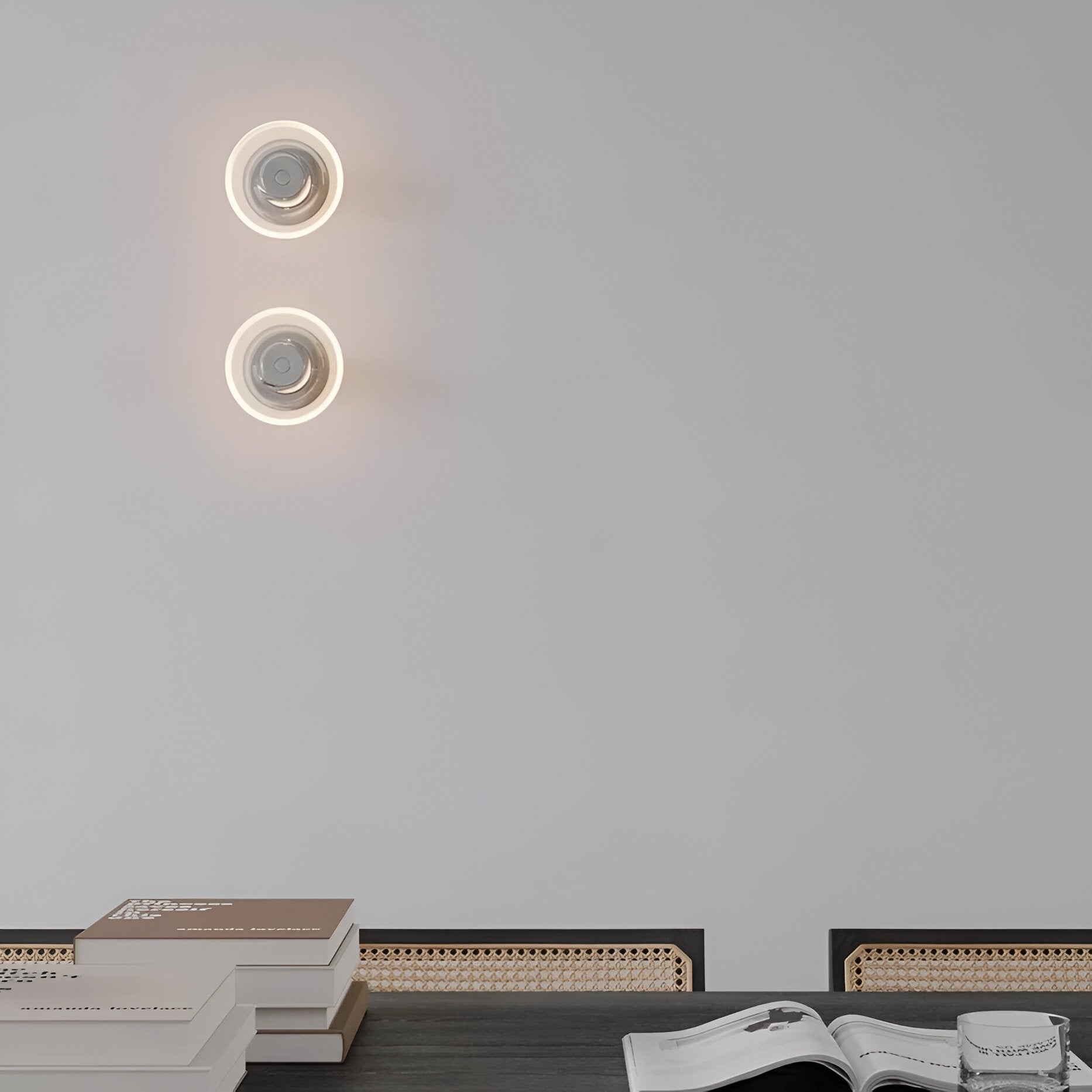 Italian Crystal Minimalist Clementine Wall Light T2182