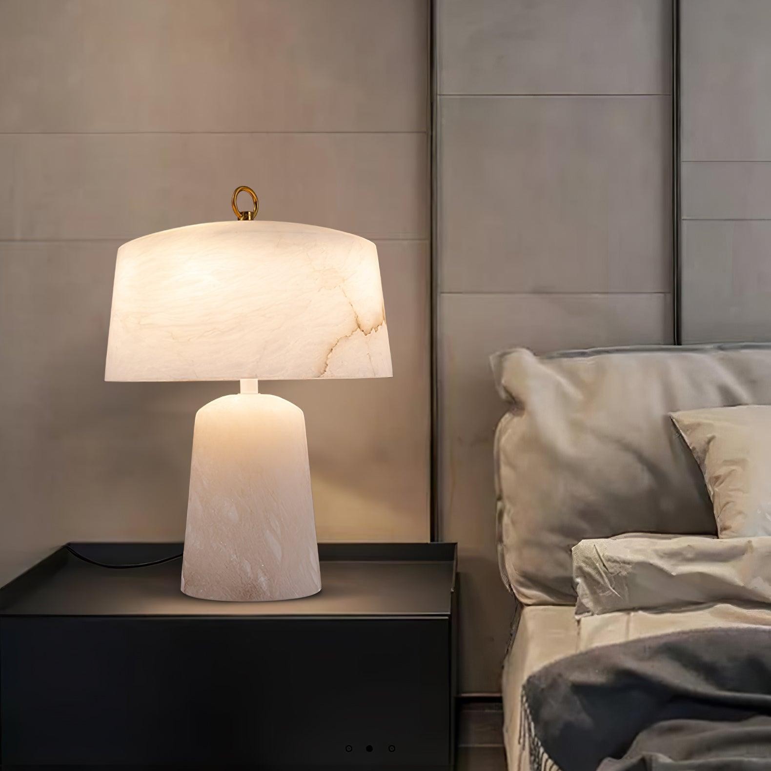 Light Luxury Style Marble Stone Table Lamp M481