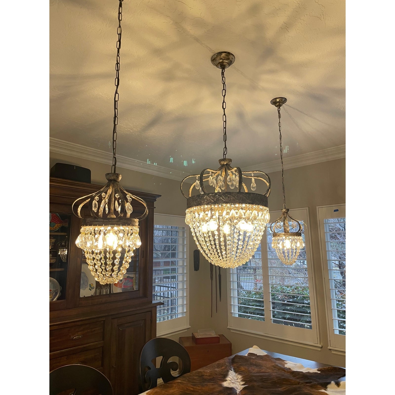 Abella Tear Drop Chandelier T1741