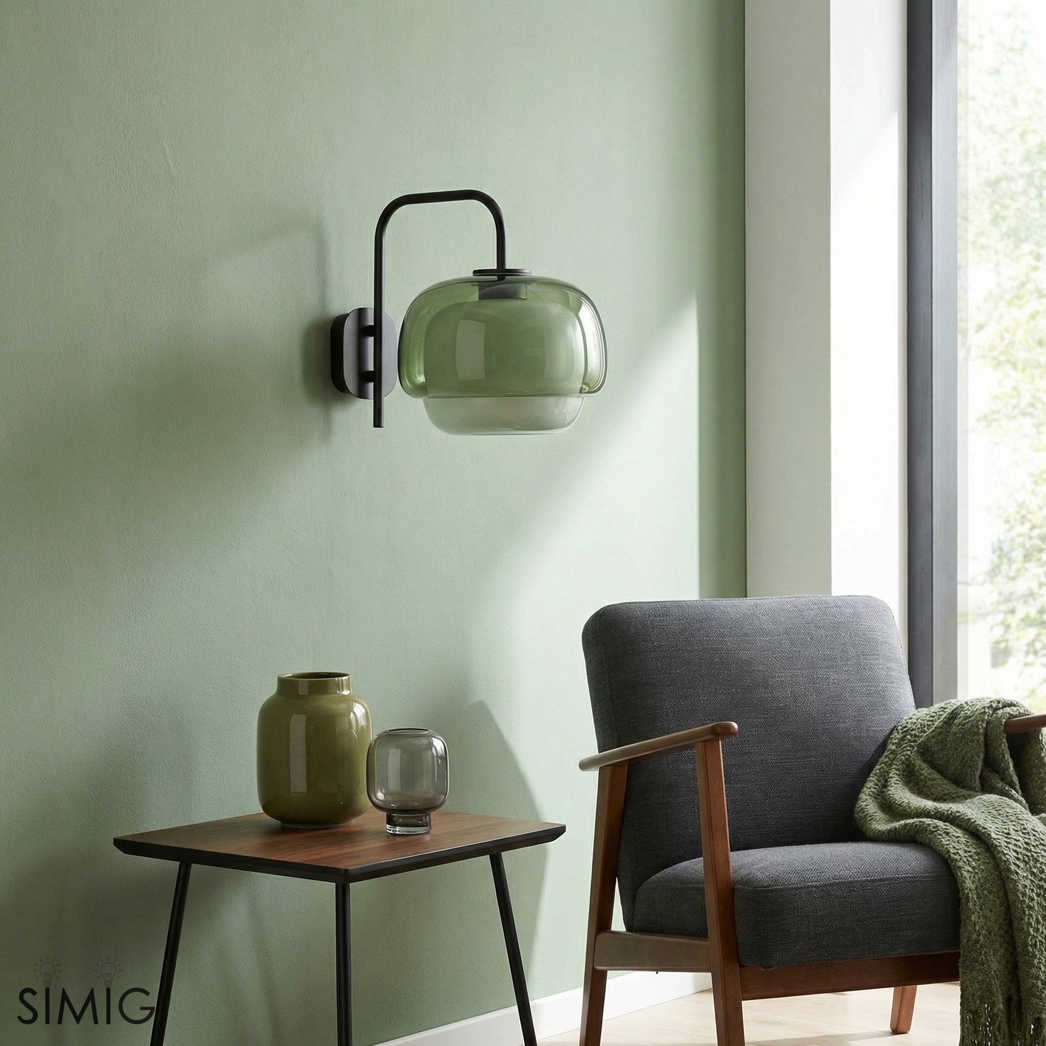 Clinco Double Sphere Glass Sconce ‑ Stylish Ambient Wall Lighting T416