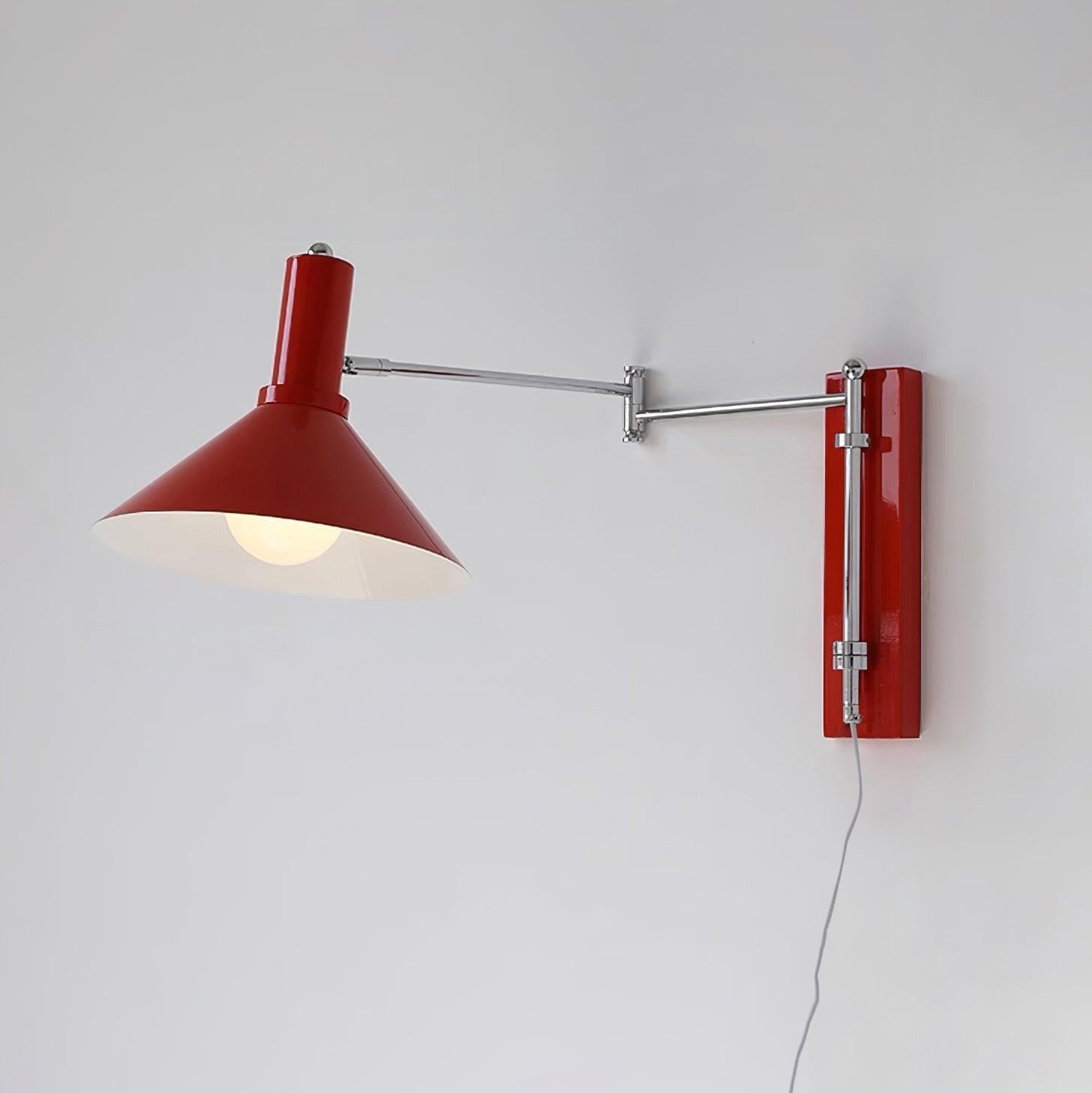 Classic Modern Swing Arm Adjustable Bedside Reading Wall Lamp M19