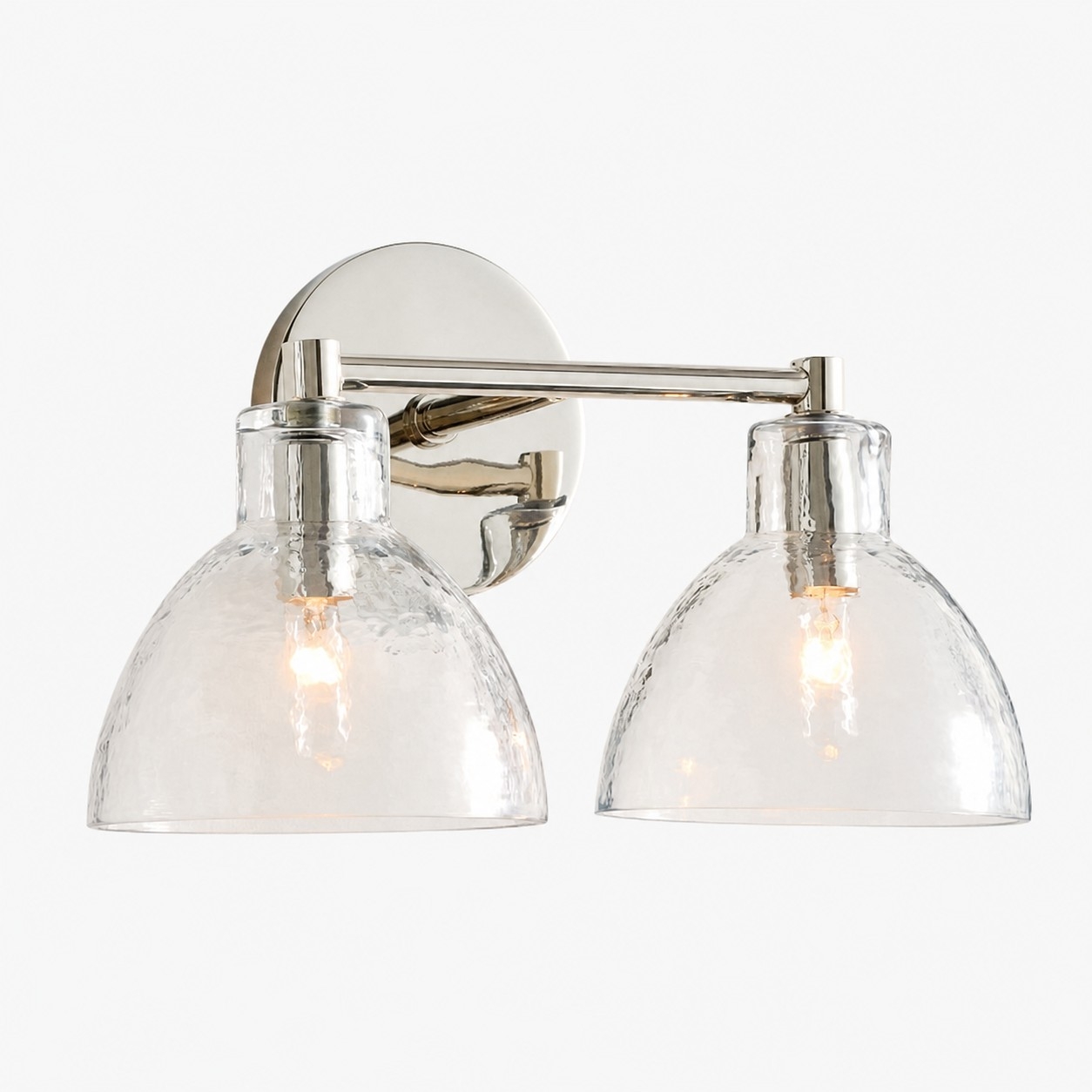 Glavira Elegant Recycled Glass Sconce - Wall Light for Modern Bedroom T049