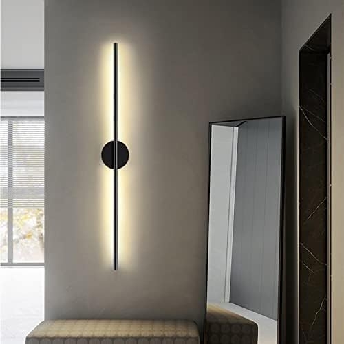 Modern Black Aluminum Wall Light T2074