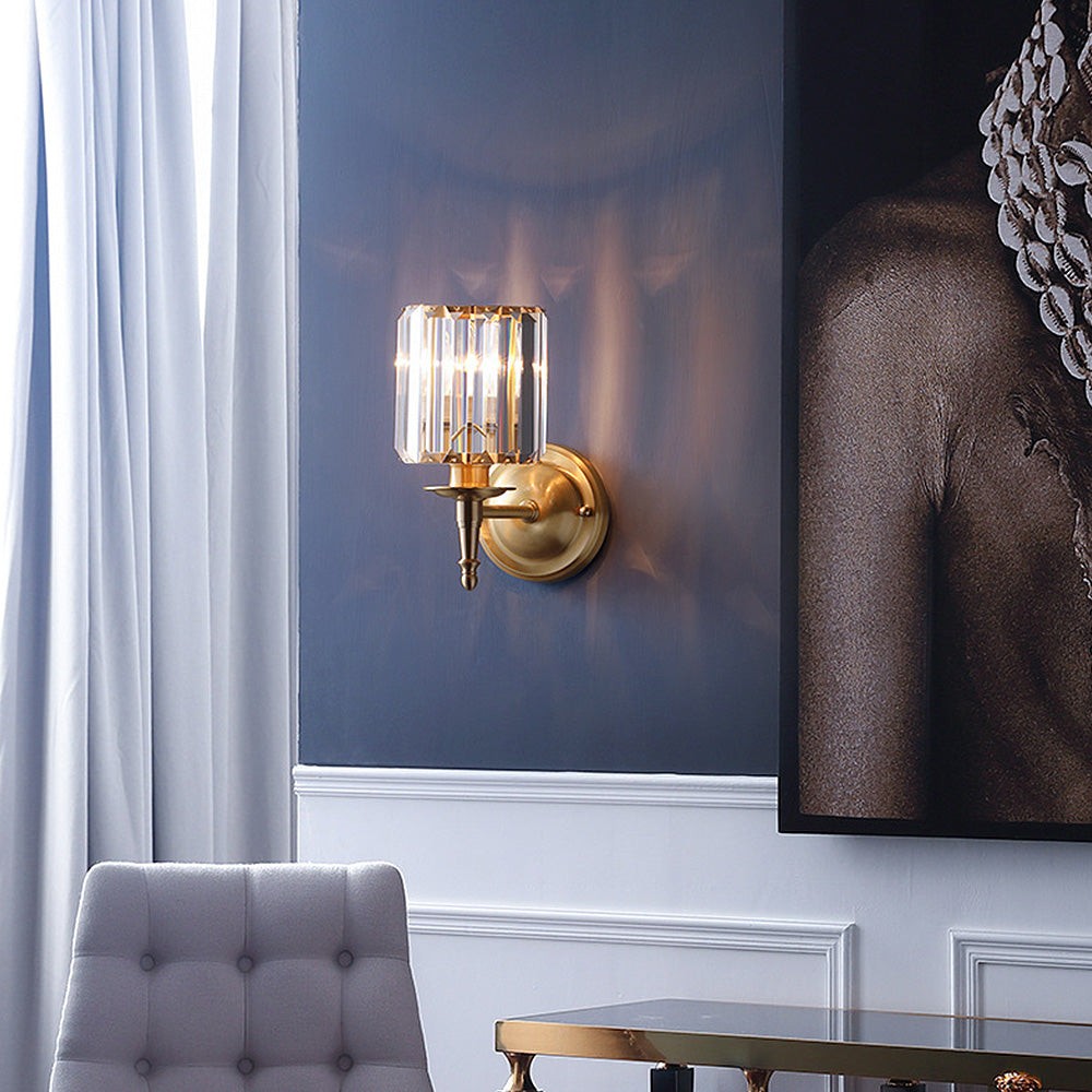 Vintage Luxury Crystal Wall Lamp T266