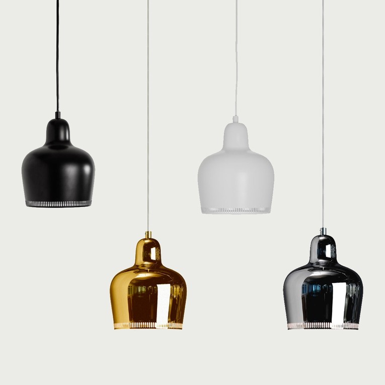 Golden Bell Pendant Lamp
