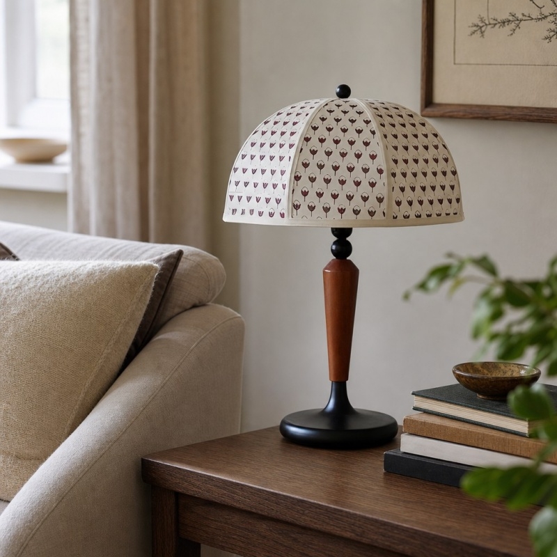 Fennary French Vintage Table Lamp - Elegant Classic Design  for Bedroom Living Room T2266