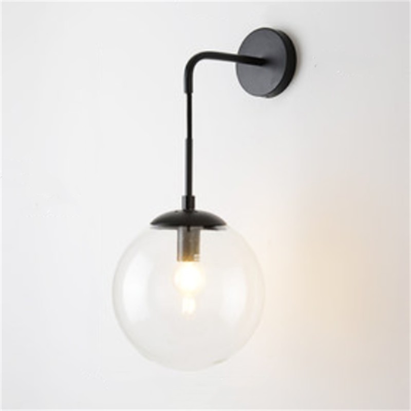 Nordic Glass Ball Wall Light