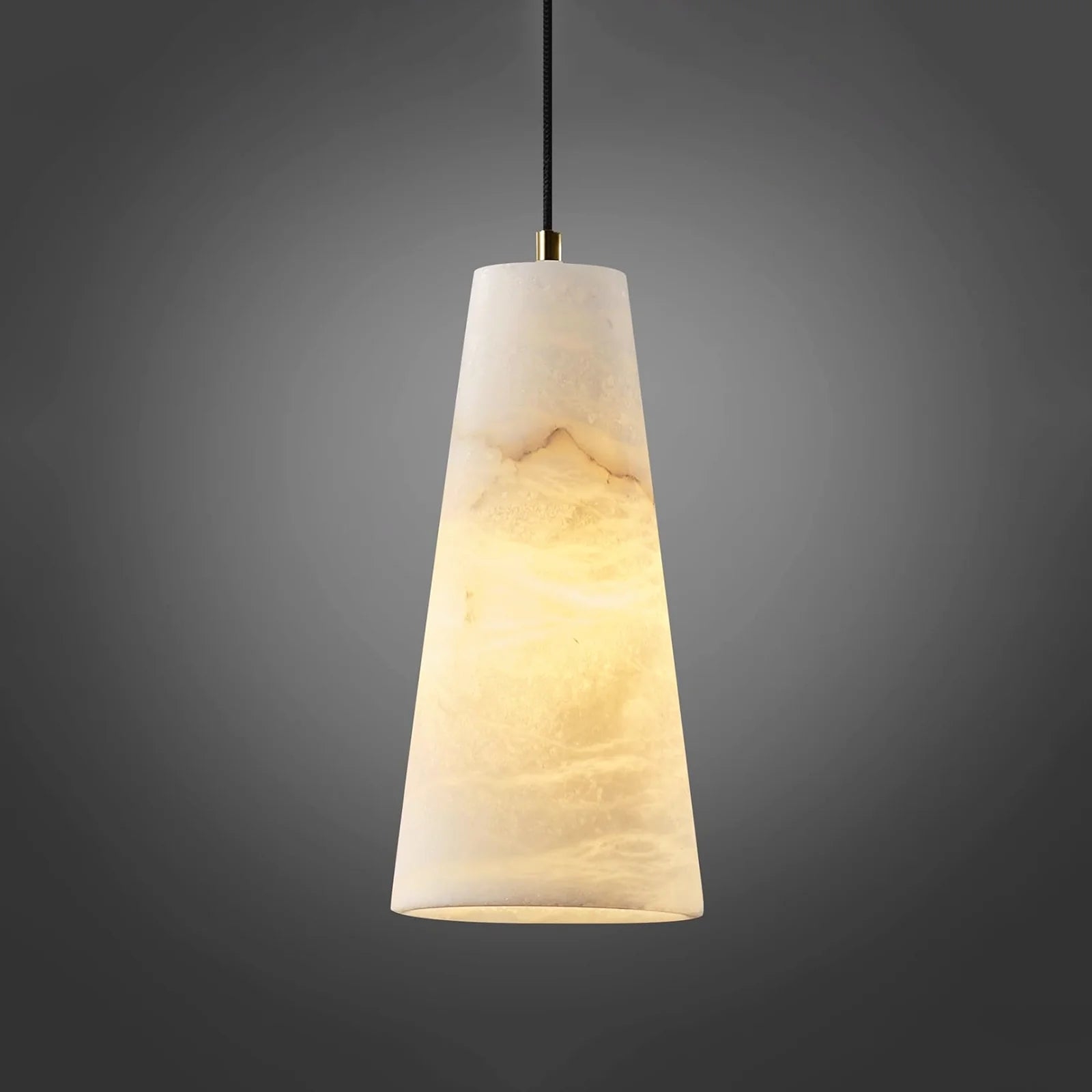 Aurora Pillar Alabaster Pendant Light T2171