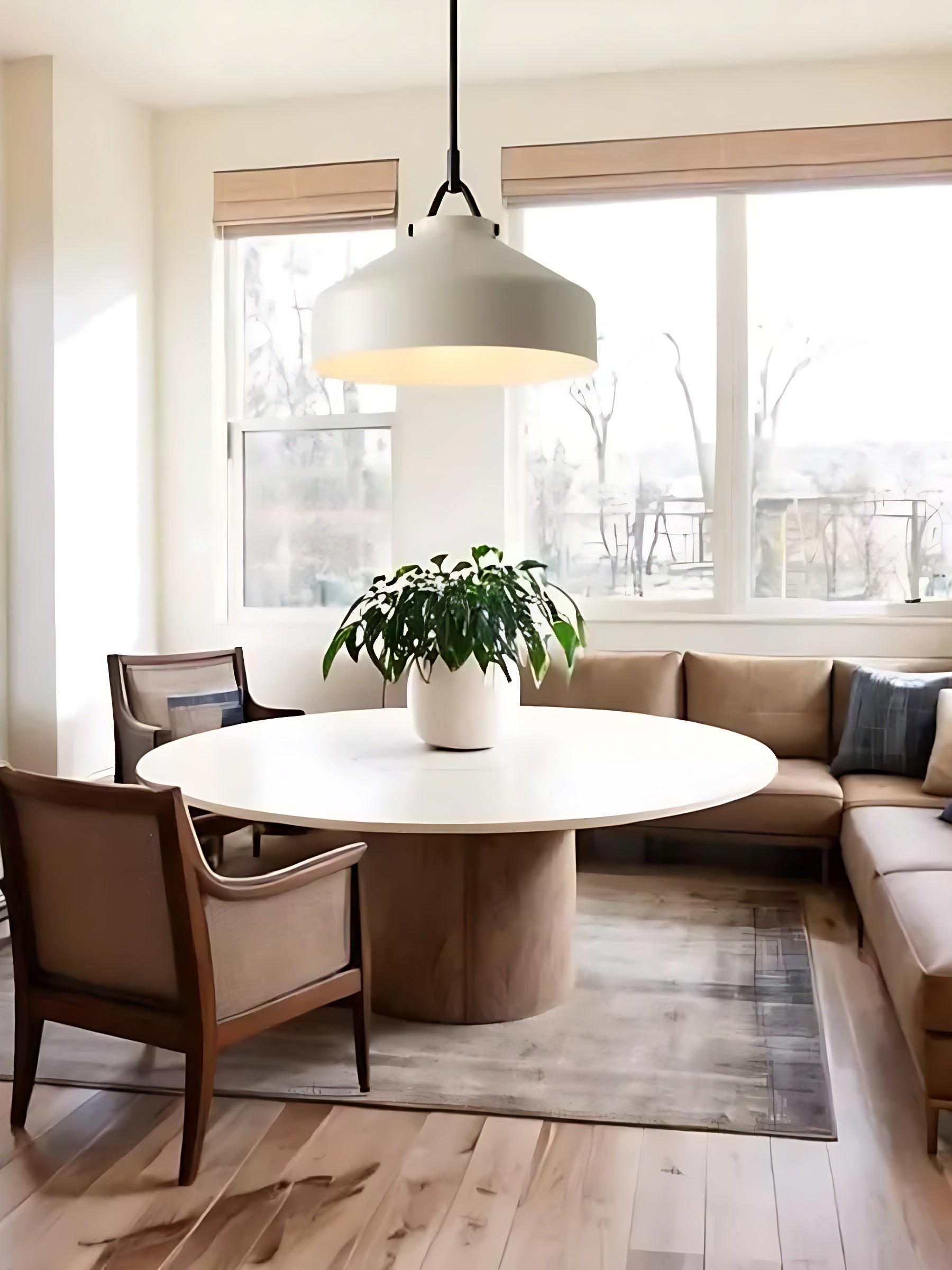 Nordic Minimalist Metal Pendant Light G89