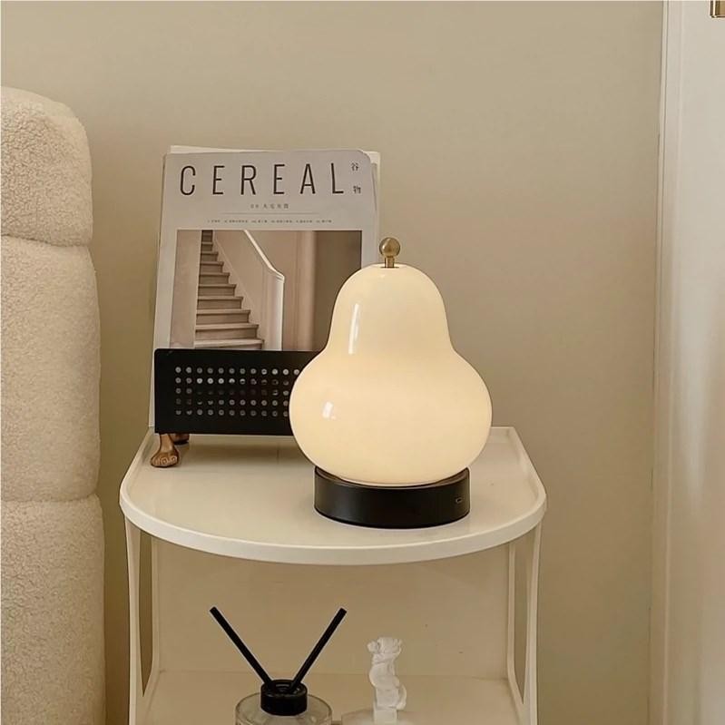 Rechargeable Pear Table Lamp LED Night Light