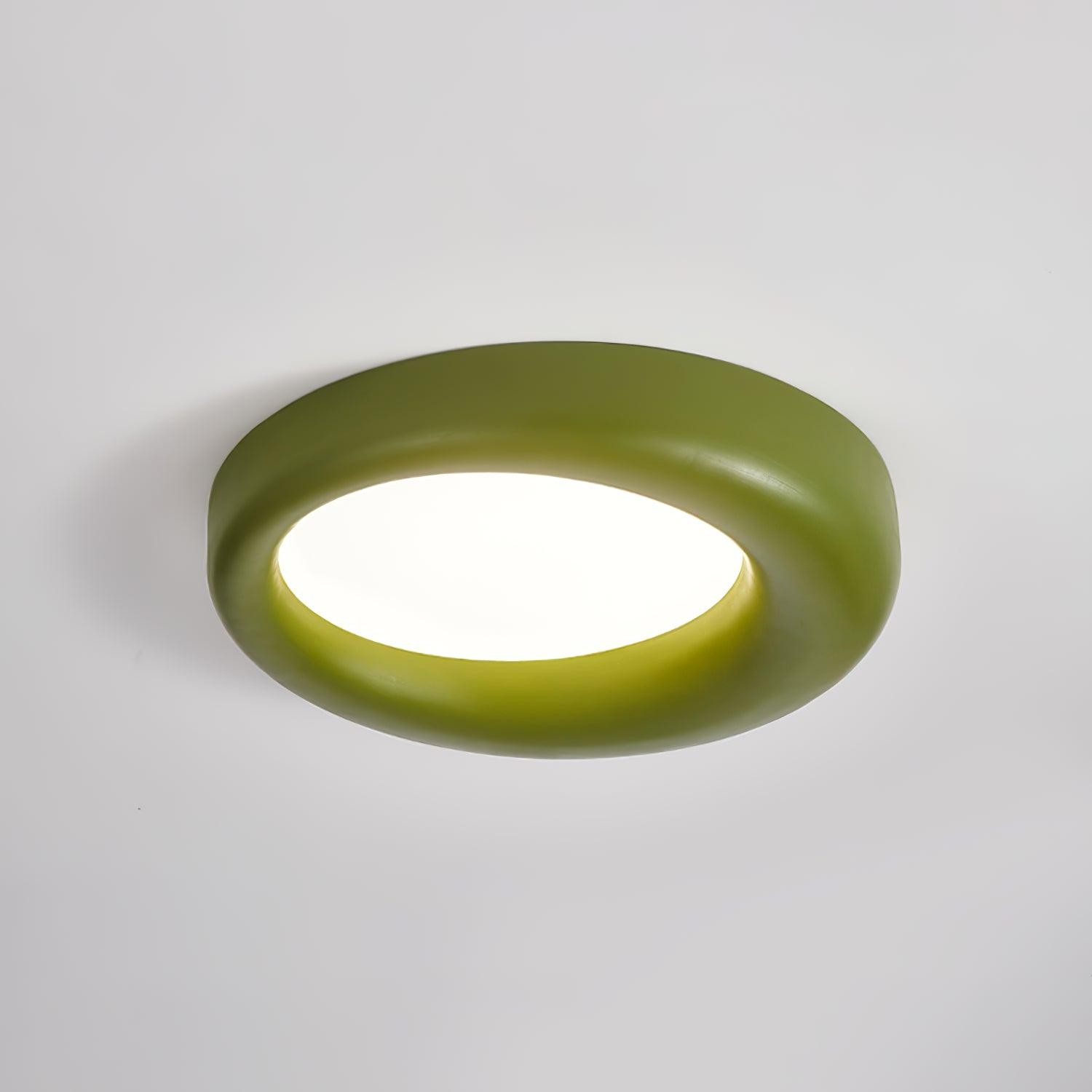 Center Offset Concentric Circle Acrylic Ceiling Lamp M308