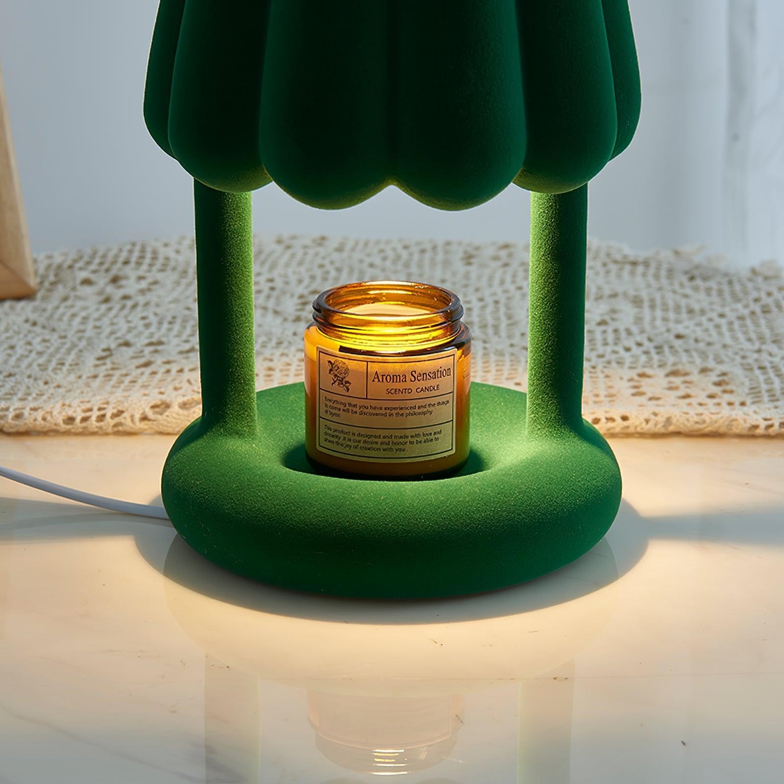 Ice Cream Flocked Resin Table Lamp M463