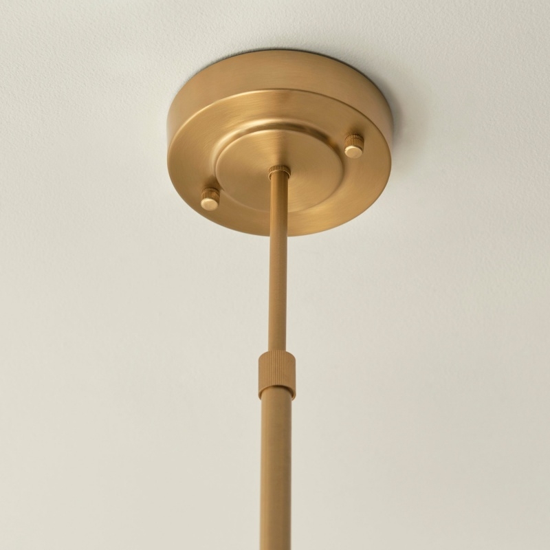 Canovus Ceiling Fixture with Ribbed Glass - Industrial Metal Living Room Light T1027