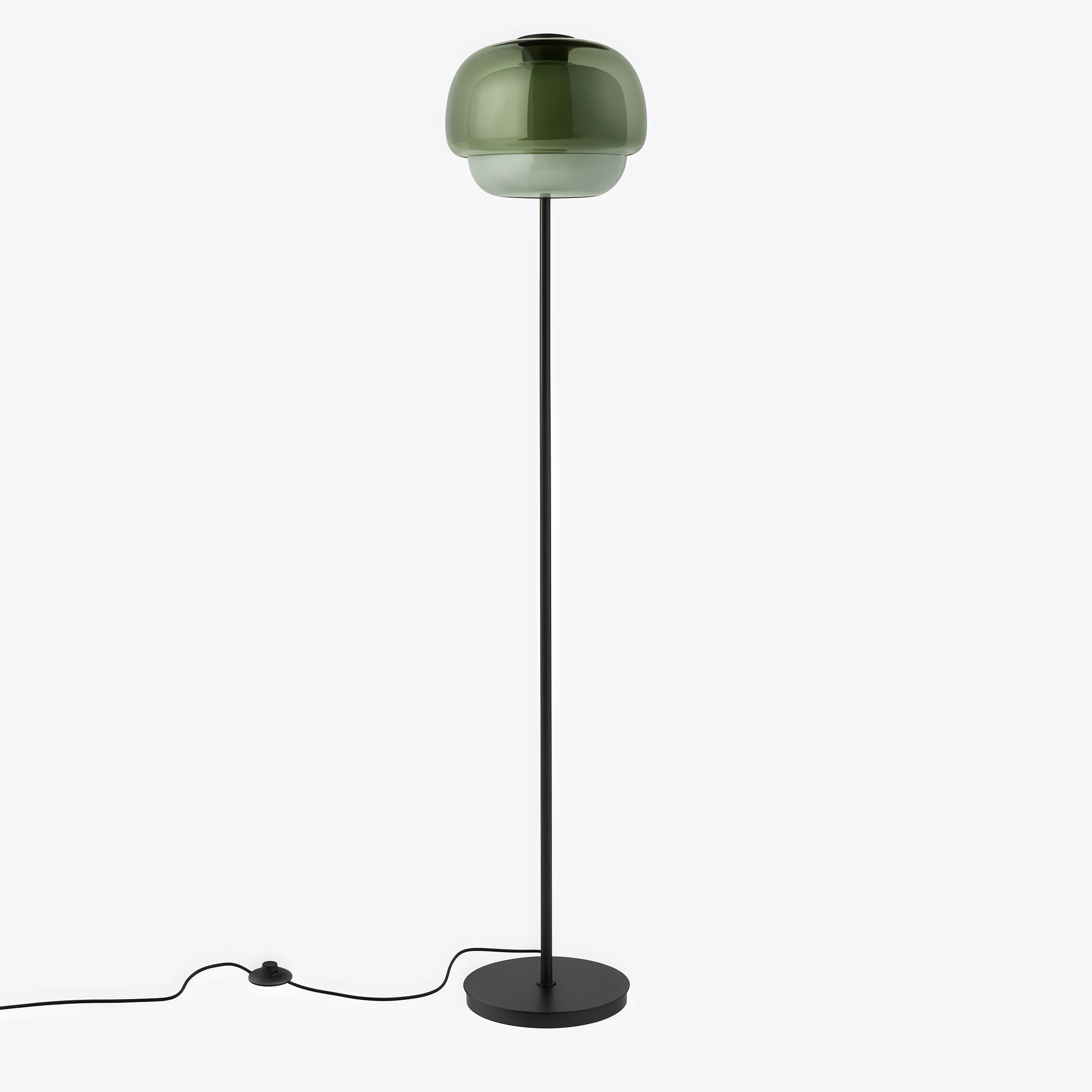 Clinco Vibrant Colored Glass Floor Lamp ‑ Modern Decorative Lighting T417