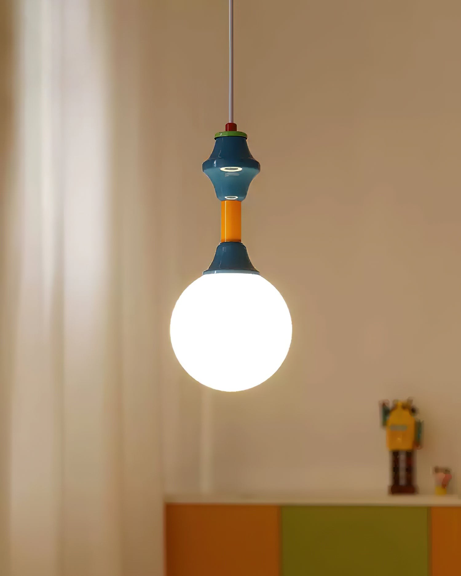 French Blue And White Atmosphere Pendant lamp M93