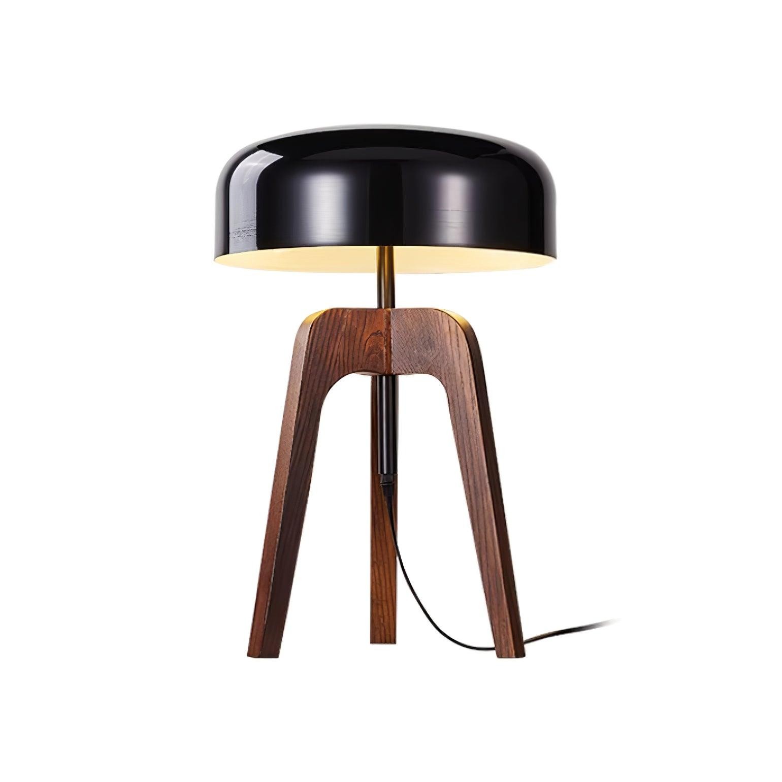 Minimalist Wood Tripod Table Lamp M218