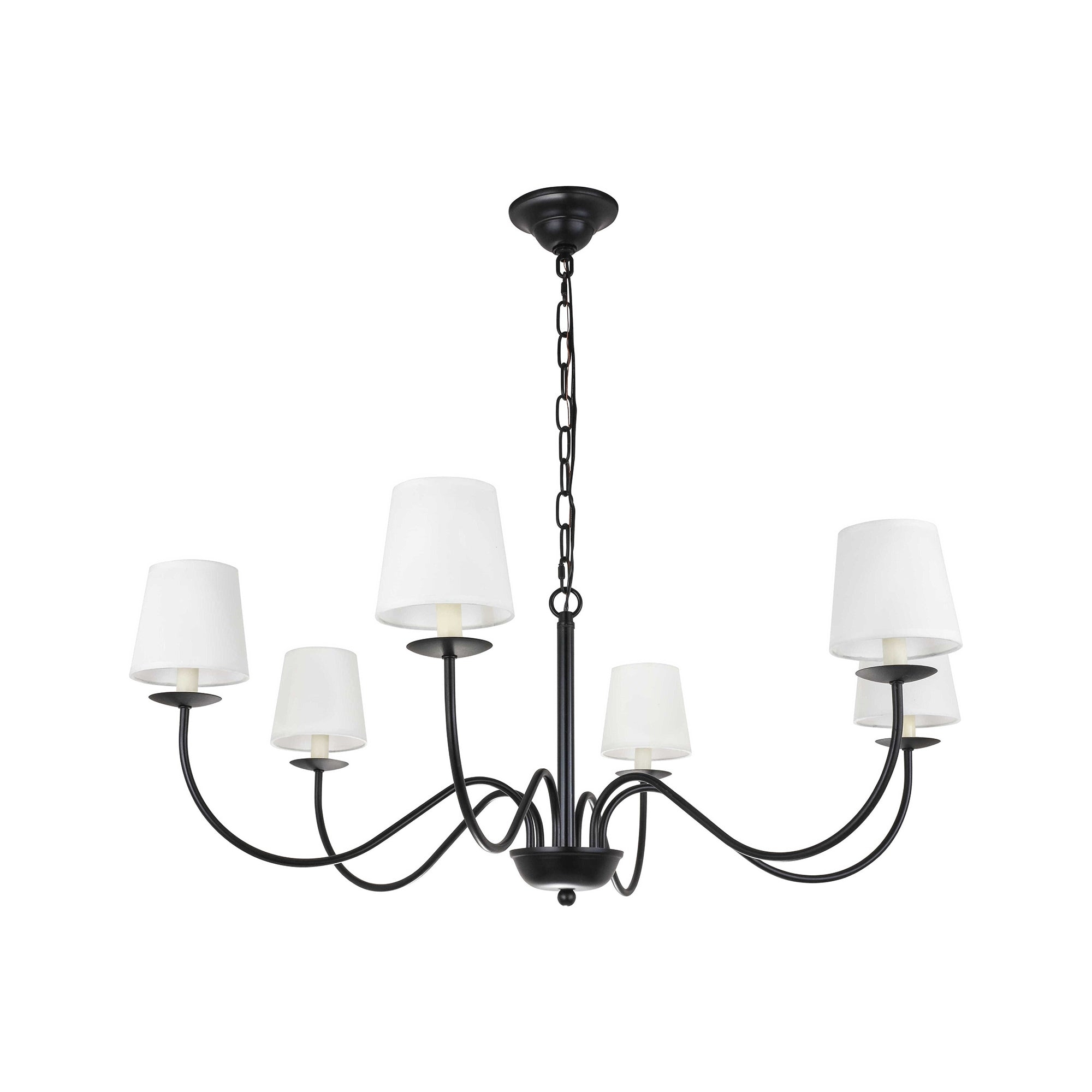 Eclipse Brass Chandelier T1736