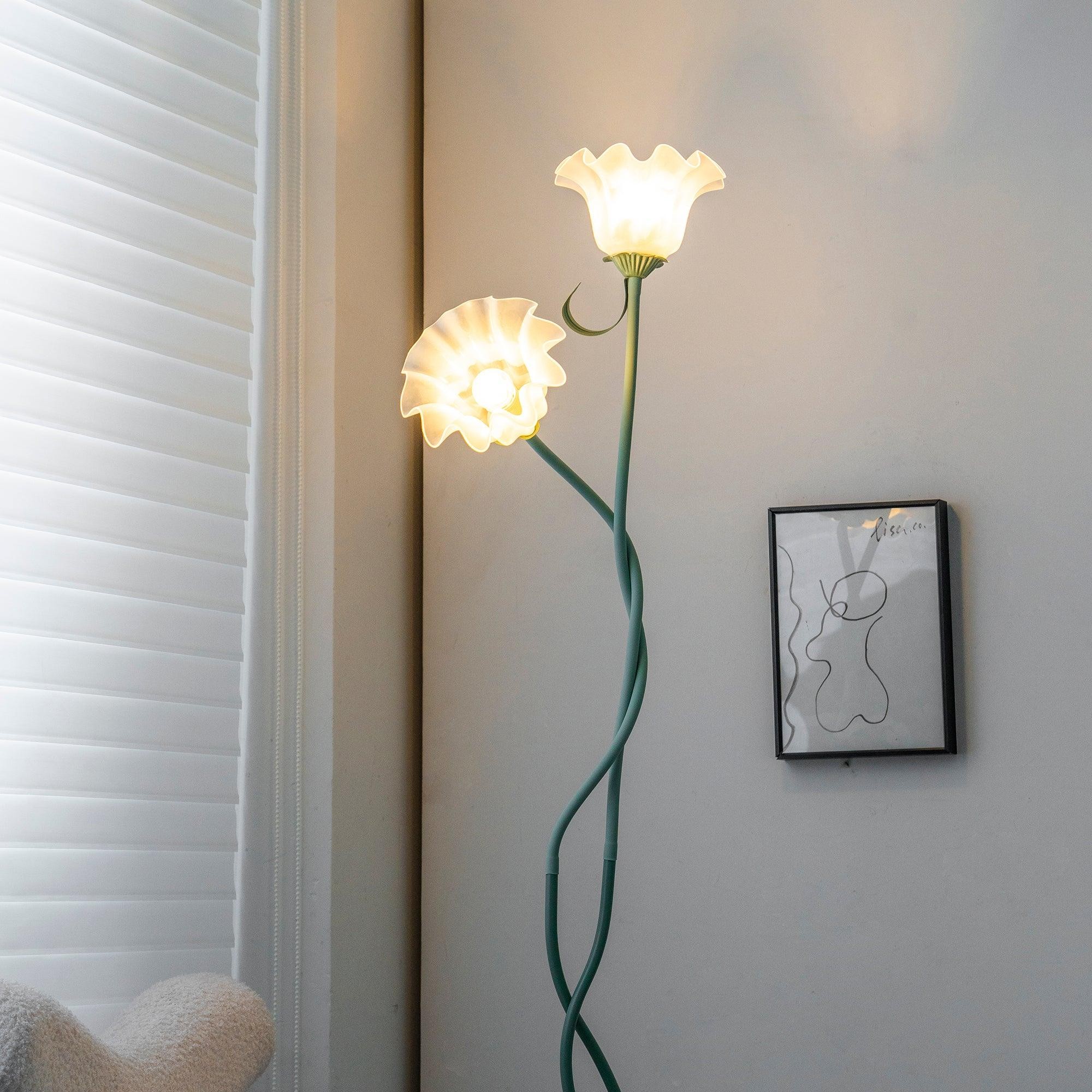 Creative Multi-Head Winding Flower Shape Floor Lamp M75