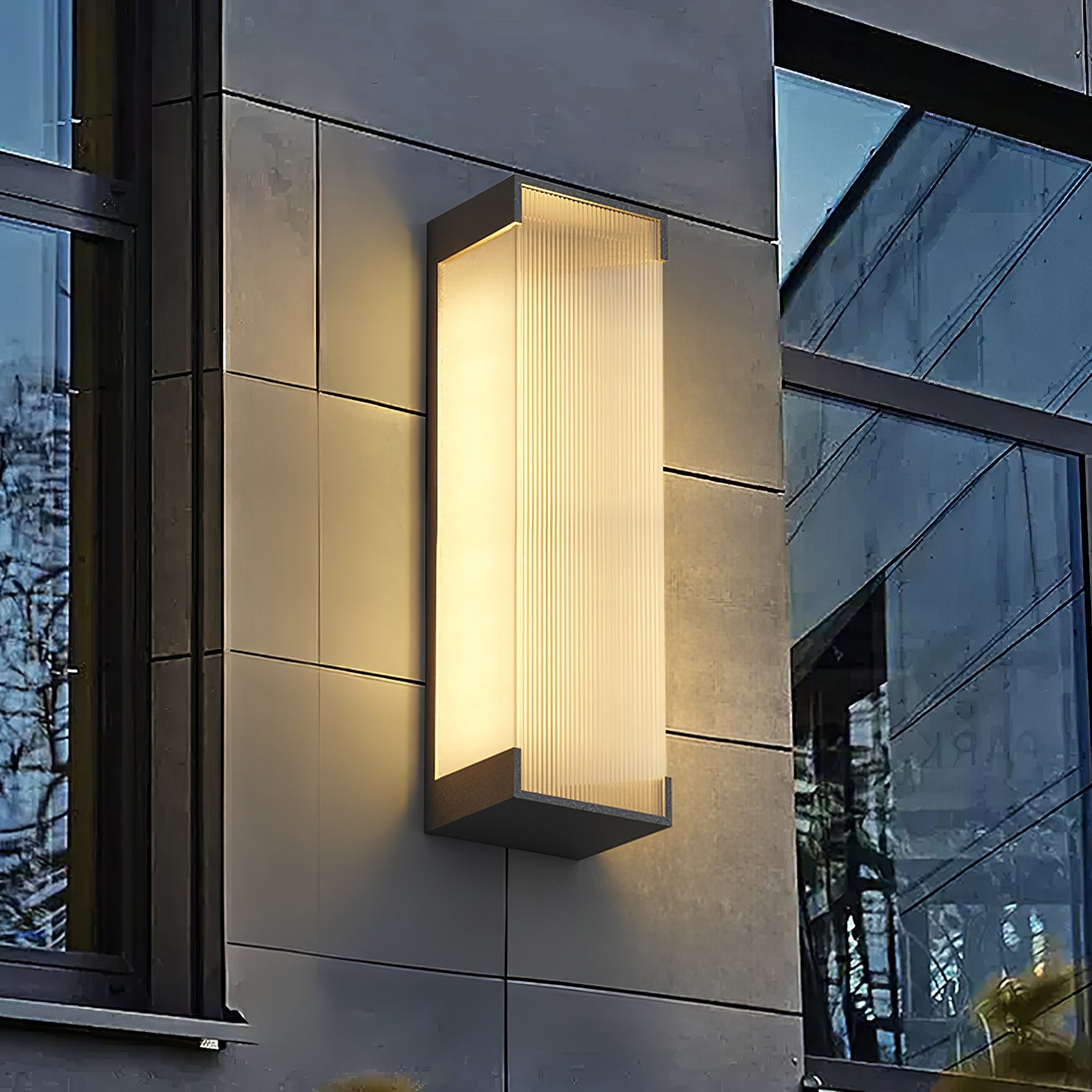 Rectangular Outdoor Wall Light M328