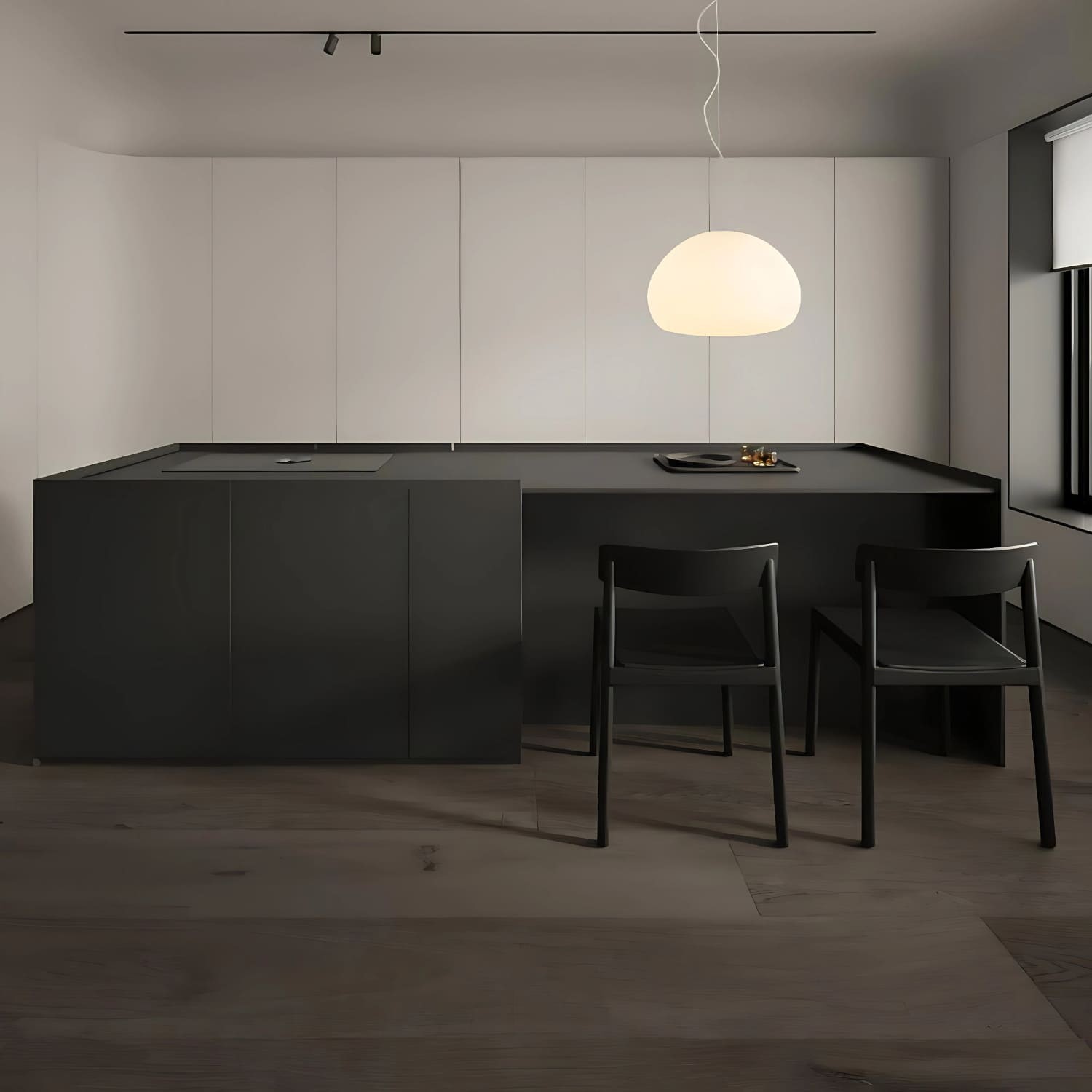 Steamed Bun Pendant Light M315