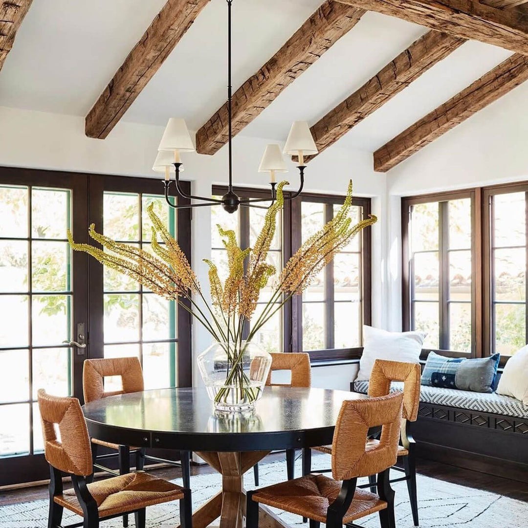 Piaf Geometric Metal Chandelier – Industrial Style for Dining Room T198
