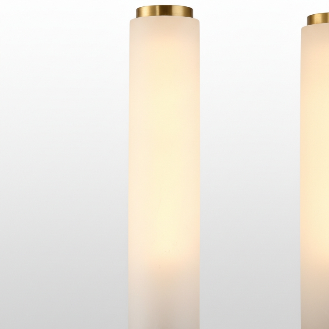 Solaryx Modern Alabaster Wall Sconce - Sculptural Living Room Mounted Light T1137