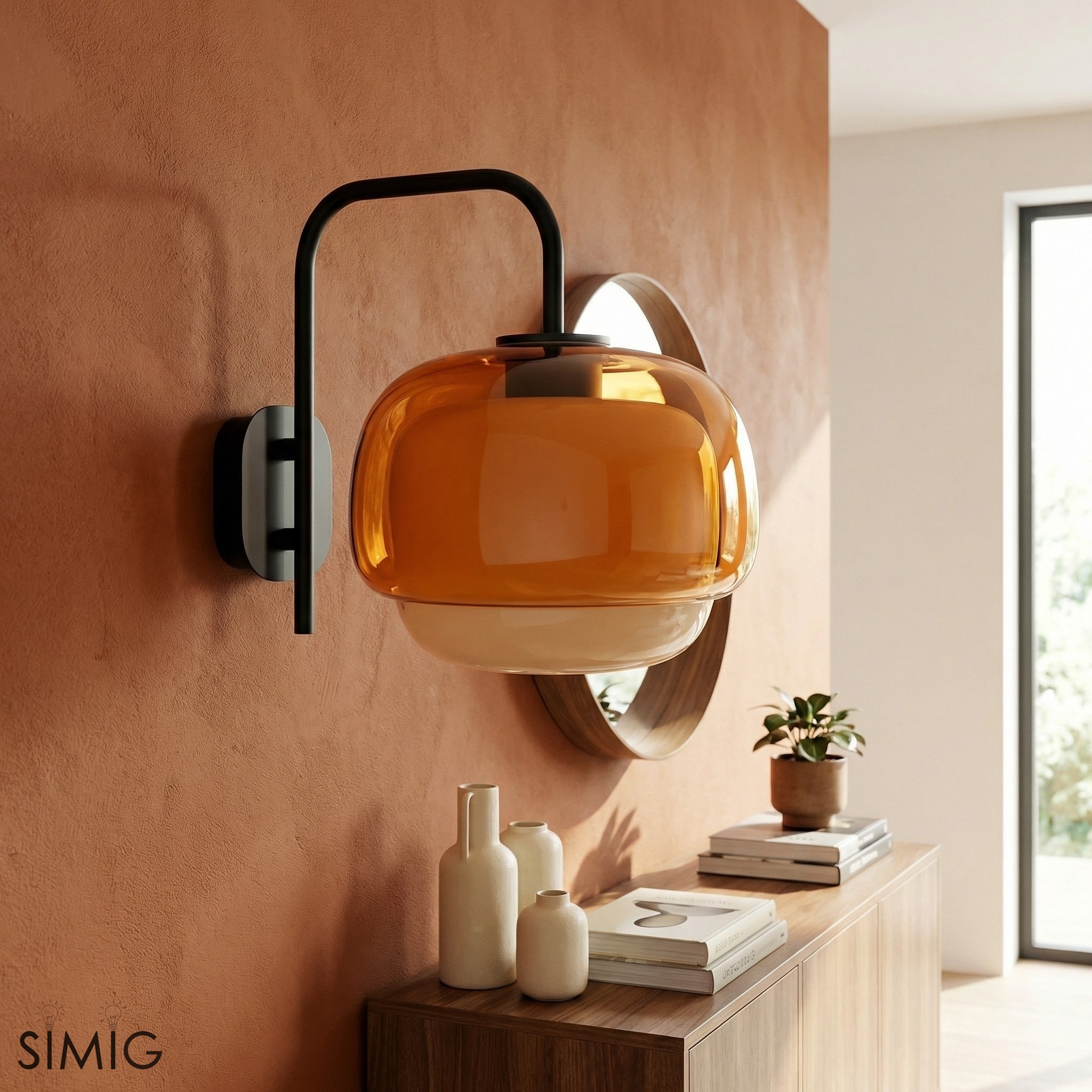 Clinco Double Sphere Glass Sconce ‑ Stylish Ambient Wall Lighting T416