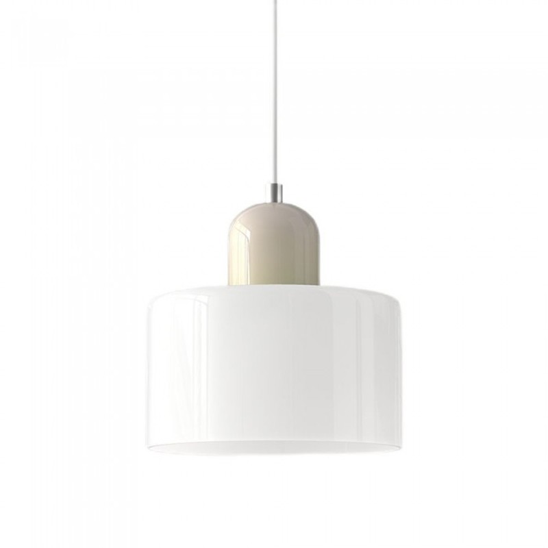 Nordic Morandi Cylinder Glass Pendant Light S66