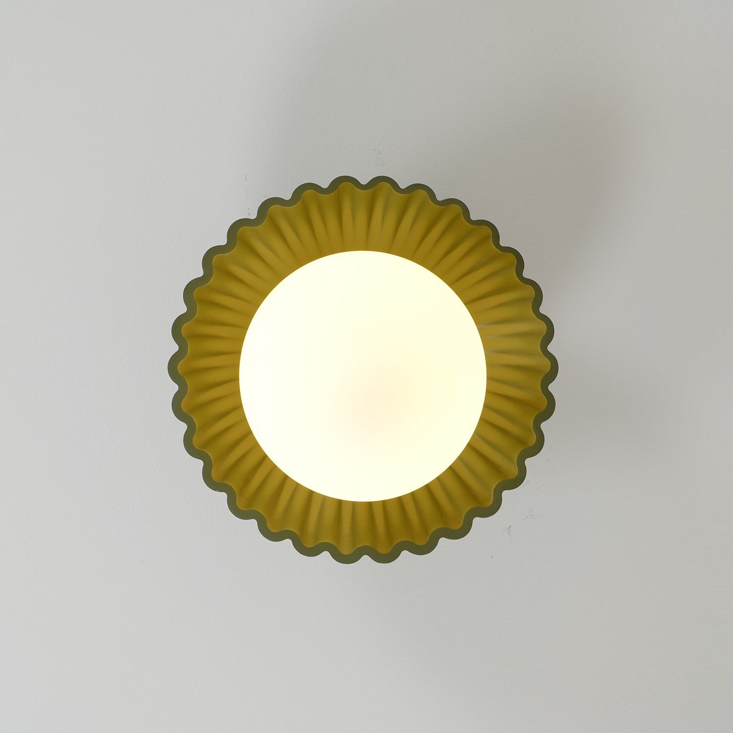 Alien Cream Glass Ceiling Light - Modern Nordic Ceiling Fixture M77