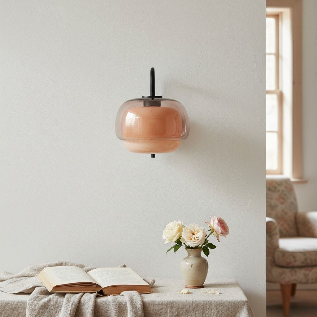 Clinco Double Sphere Glass Sconce ‑ Stylish Ambient Wall Lighting T416