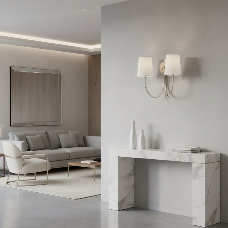 Roven Double Wall Sconce - Classic Style Lighting for Bedroom T657