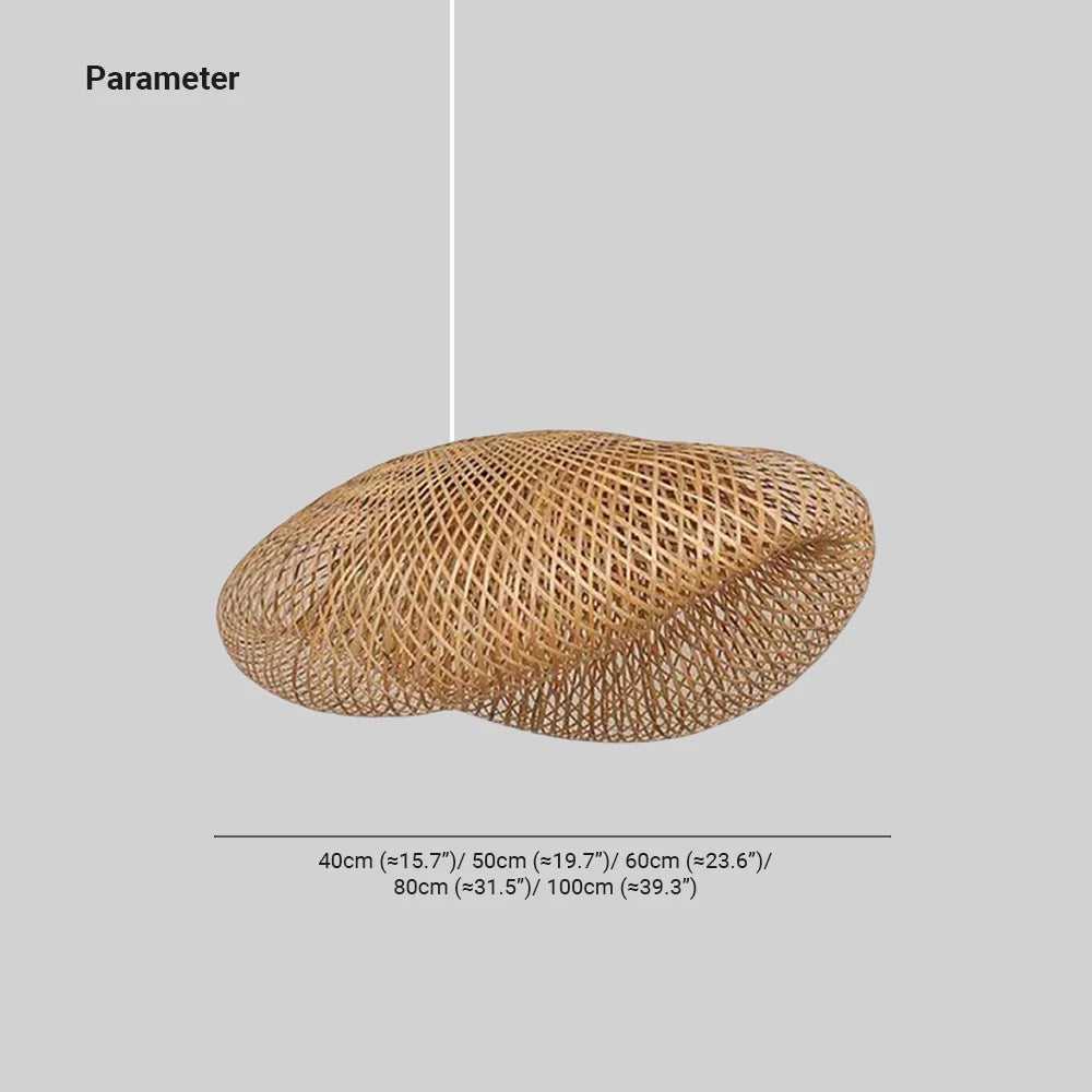 Aira Handwoven Natural Bamboo Pendant Light T1997