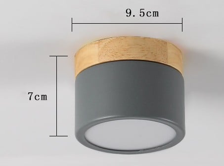 Nordic Cylindrical LED Ceiling Light S43