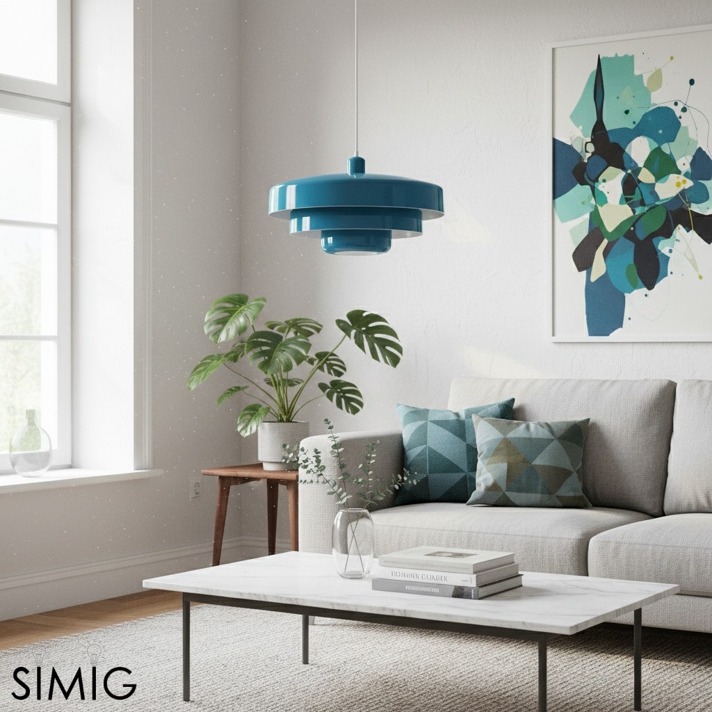 Triple Layer Disc Macaron Cake Pendant Lamp S103