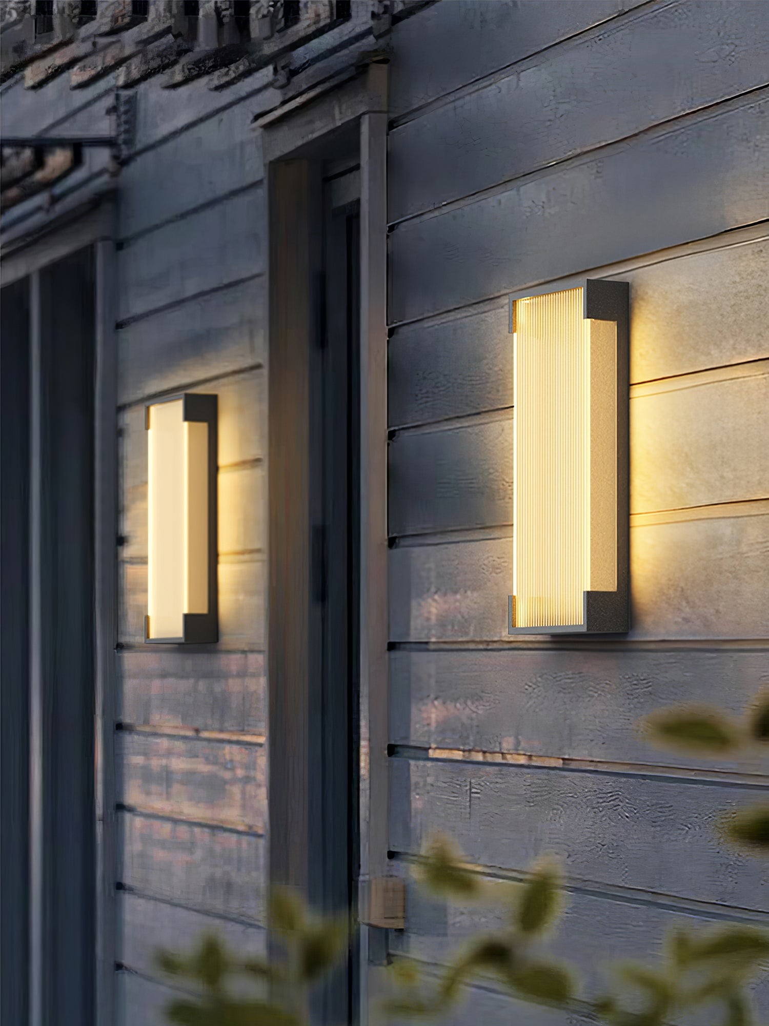 Rectangular Outdoor Wall Light M328