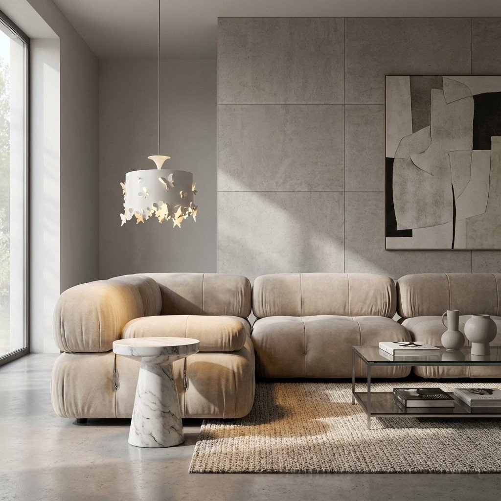 Cielora Butterfly Inspired Artistic Pendant Light – Living Room Accent T507