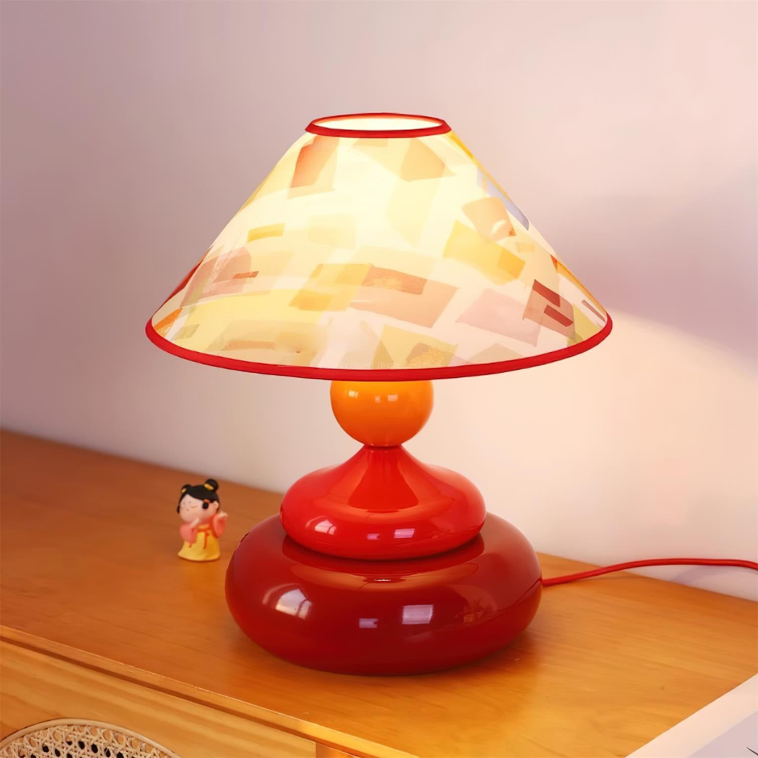 Retro Decorative Colorful Stacked Table Lamp M244